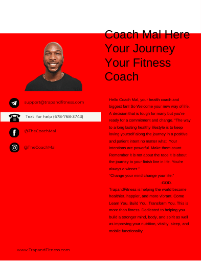 Coach Mal smiling in a black shirt